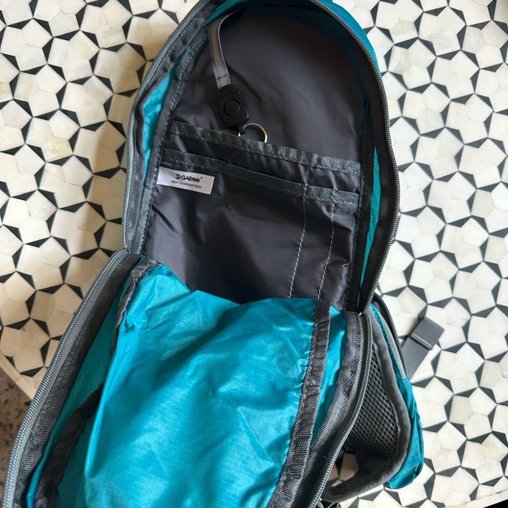 G4FREE | Teal Sling Unisex Bag with Padded Strap | Reversible Sides | Brand New - Picture 10 of 10